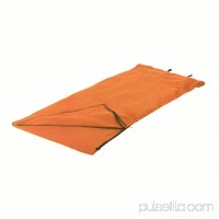 Stansport Fleece Sleeping Bag - 32" x 75" - Orange   570415255